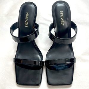 NWOT Nine West Darla Heeled Slides